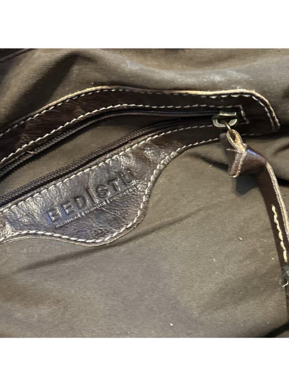 Bed Stu Custom Tote - similar to Rockaway and Stevie - Rich Brown - Picture 10 of 16